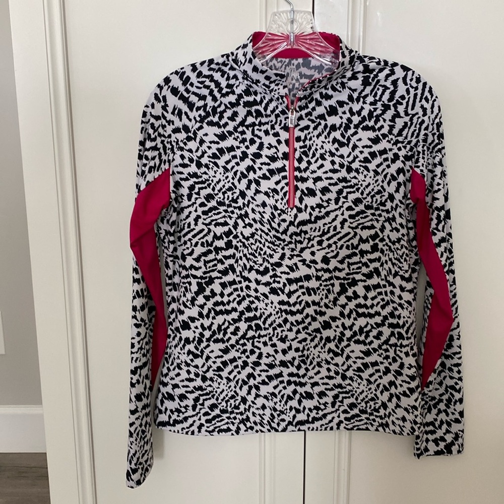 TAIL Women’s Golf Pickleball Athletic 3/4 zip top size S